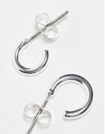 3-pack everyday huggie and hoop earrings in plated sterling silver
